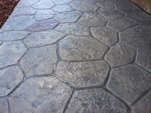 חדש אקראי אבן בטון חותמת סט על ידי וולטולים / דקורטיבי אבן אריח | דפוס סיבוב, חסון פוליאוריטן מרקם מחצלות,